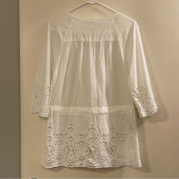 FLOREAT by‎ ANTHROPOLOGIE NWOT Nana’s Doily Top - Picture 4 of 7